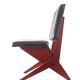 Pastoe FB 18 scissor fifties dining chair by Jan van Grunsven