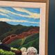 Original Swedish Oil on Panel – “Mountain Landscape” by John B. Hinna