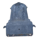 Cast iron fountain plaque