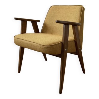 Restored Vintage Armchair Type 366 by J. Chierowski 1960’s, Poland