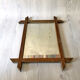 Miroir vintage en bois