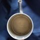 Aluminum coffee maker (3/4l) and handles in red bakelite circa 1950