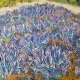 Oil painting, Provençal landscape