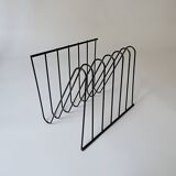 design François Arnal Atelier A vintage 1970 Zigzag magazine rack