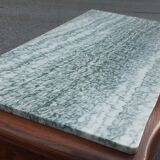 Low art deco oak and marble sideboard 1940