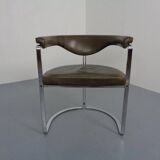 Mocdl 6911 Armchair in Leather by Horst Brüning for Kill International, 1968