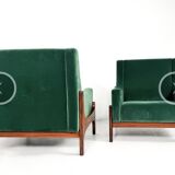 Pair of Mid-Century Italian Armchairs, 1960s