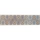 Vintage Turkish hallway rug 49x255 cm