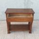 Walnut console restoration