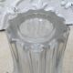 Crystal vase signed Pierre d' Avesn