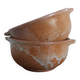 Stoneware ear bowls