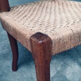 Mid-Century Rope Side Chair, Sweden, 1960s