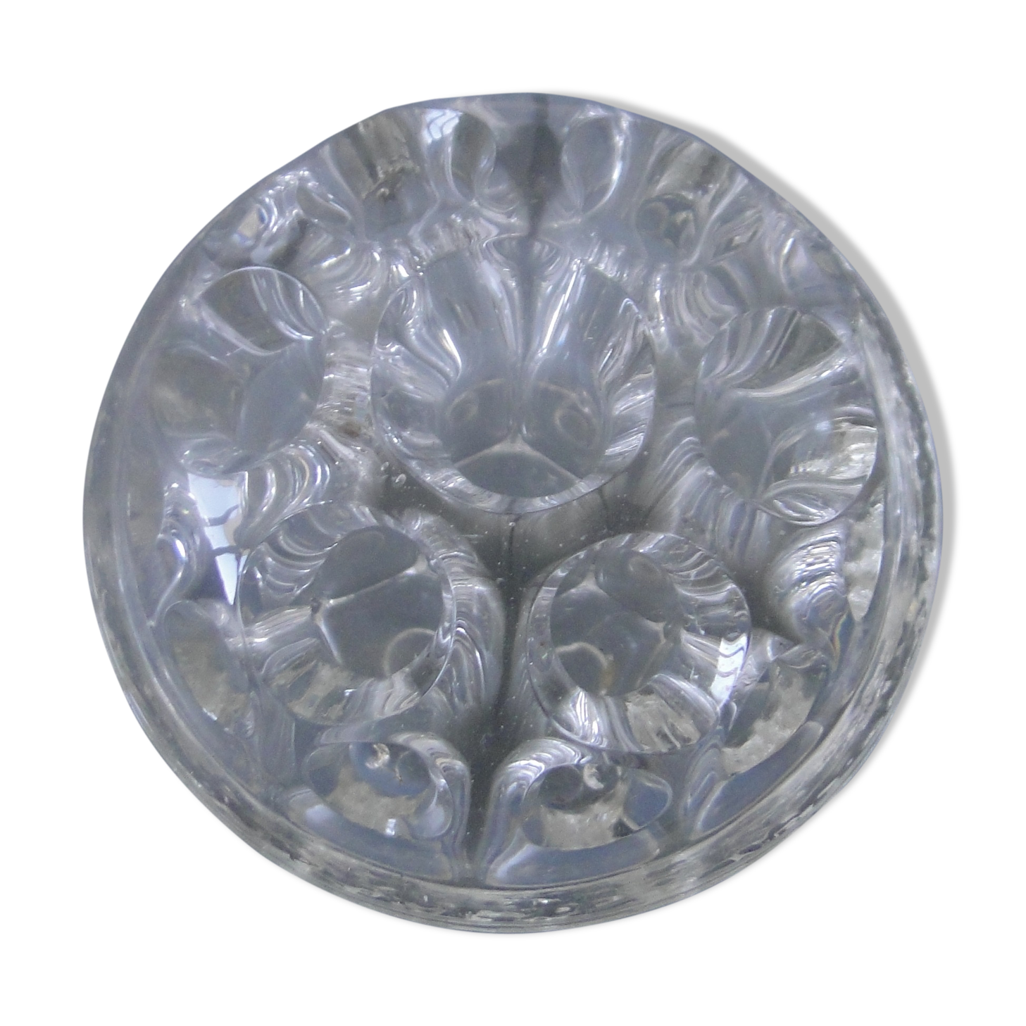 PIQUE FLEURS AERIAN in French glass number 4
