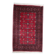 Vintage Uzbek Bukhara handmade rug 128 cm x 196cm 1950s - 1C1228