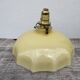 White and beige glass pendant light