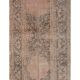 Vintage Turkish Oushak Rug Handwoven 67x692 cm