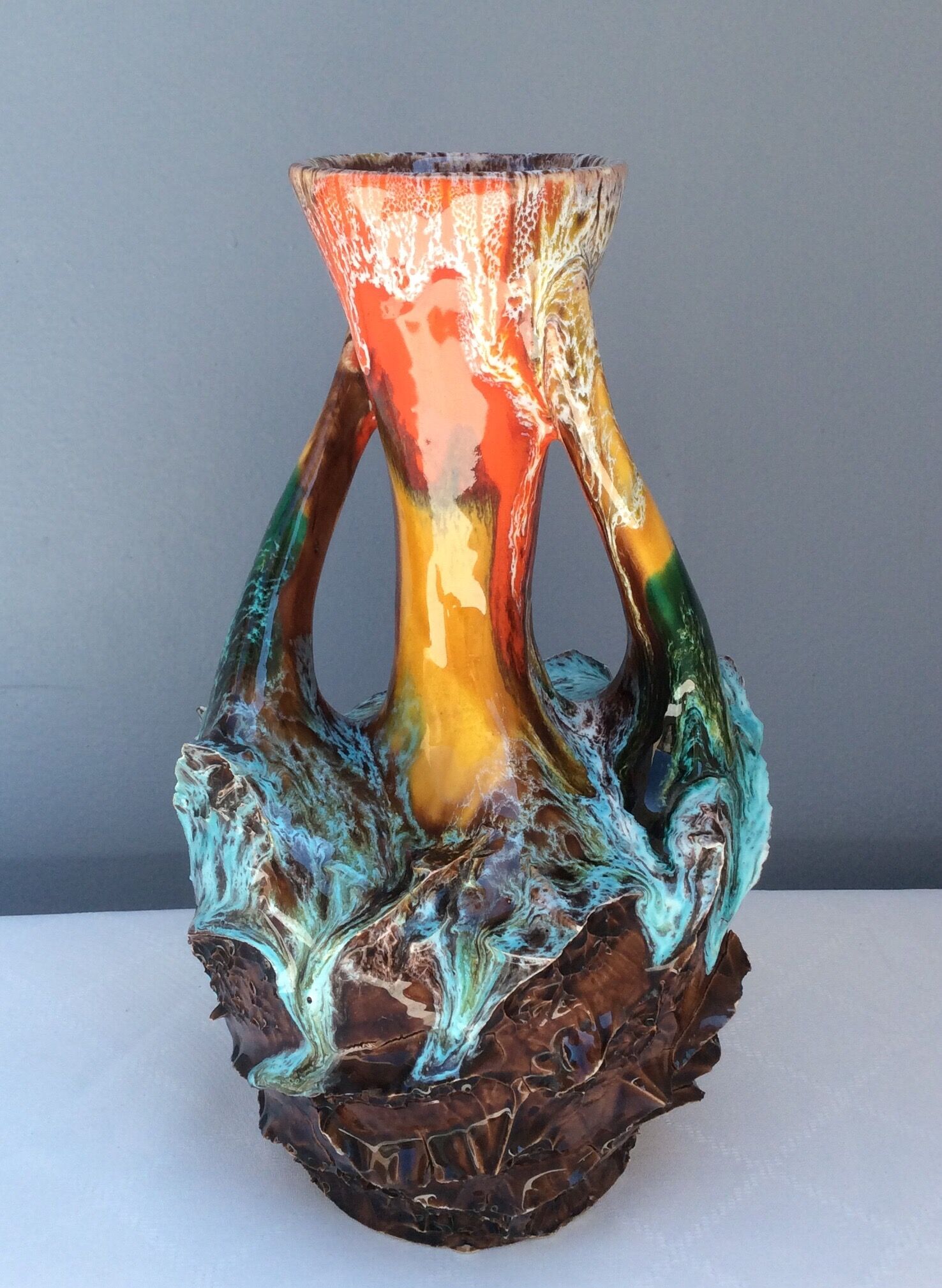 Ceramic Vallauris Vase, 1960s