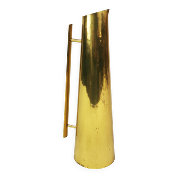 Arrosoir moderniste en laiton, Allemagne, années 1960