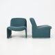 Pair of "Alky" armchairs by Giancarlo Piretti for Anonima Castelli, year
