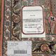 Cashmere silk carpet