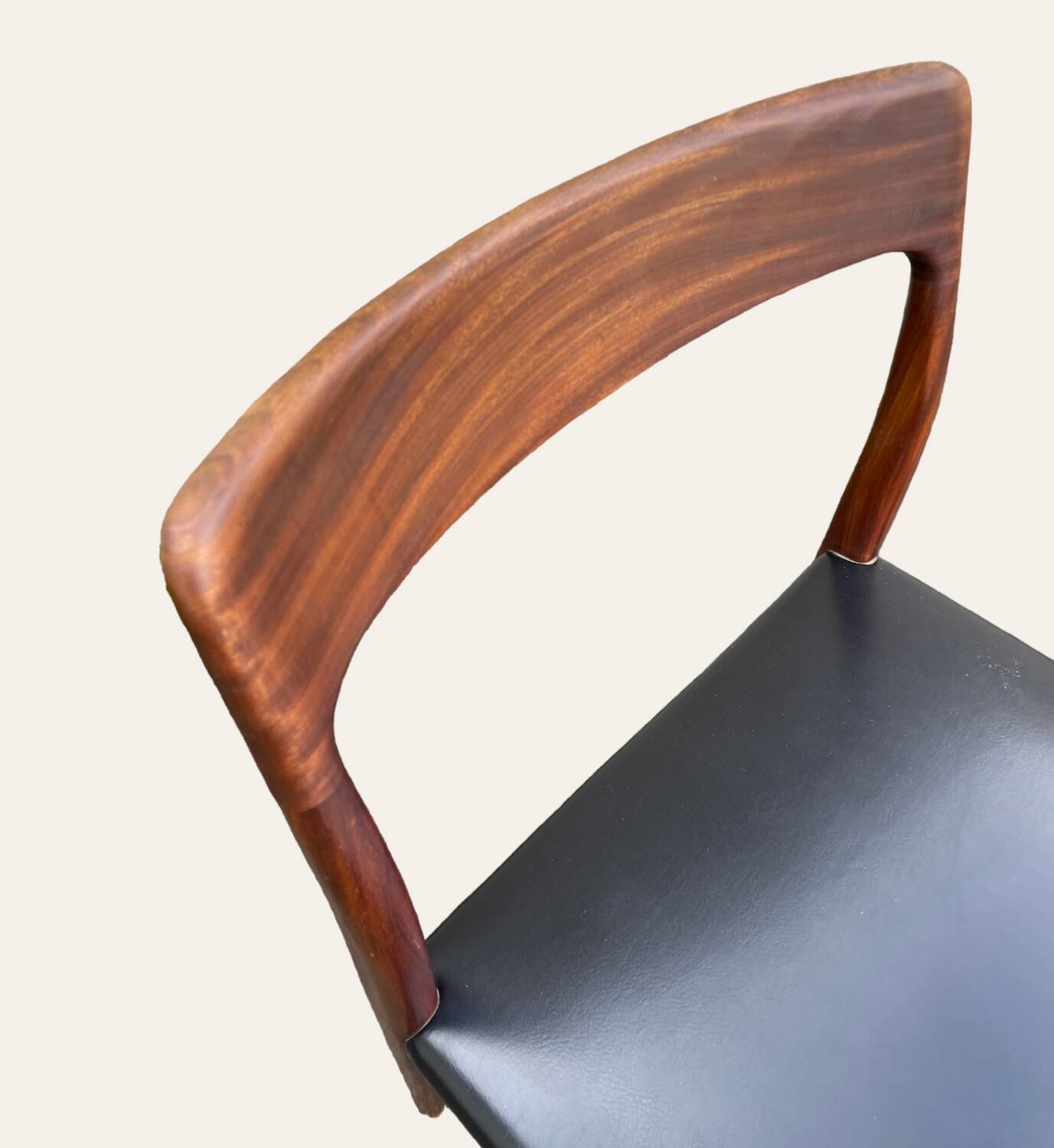 Pair of Rio rosewood chairs, Niels O. Moller