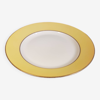 Plat rond en porcelaine de Limoges