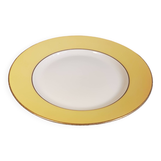 Plat rond en porcelaine de Limoges