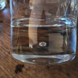 5 thick-bottomed bubble glasses – Scandinavian design, 1970s