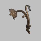 Art Deco tulip wall light by MULLER Frères