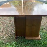 Hugues Chevallier art deco retractable console table