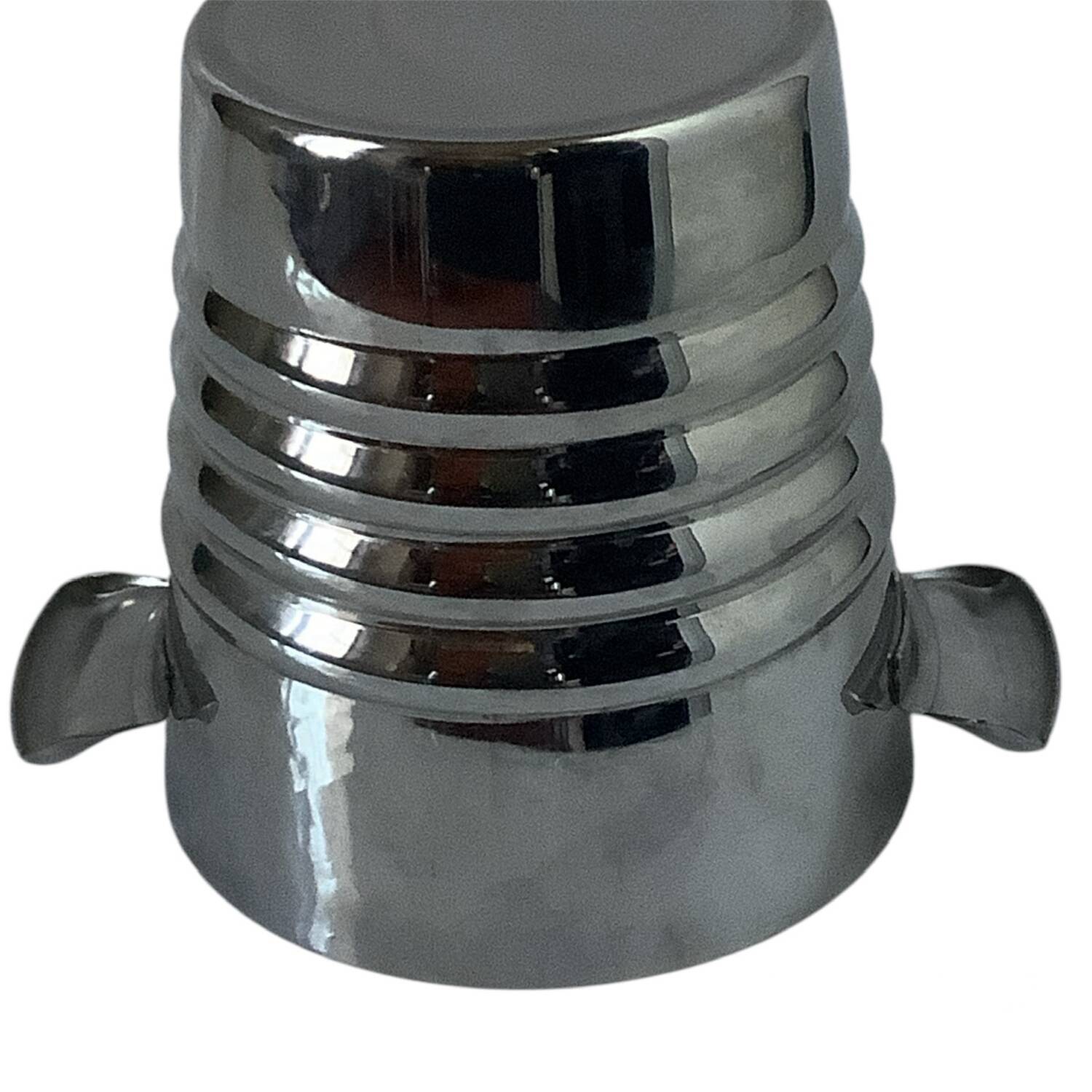 Vintage stainless steel champagne bucket – Years