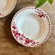 Set of 6 vintage deep plates Model Jane by Céranord