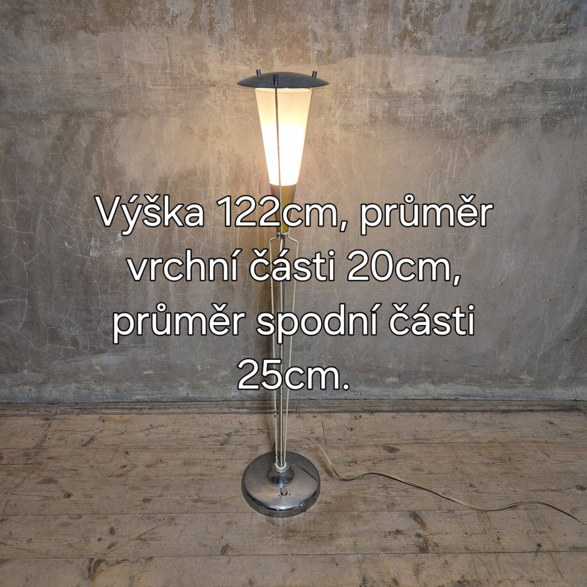 Mid-Century Floor Lamp, in the Style of Stilnovo, 1960s