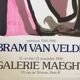 Original exhibition poster edited in lithography