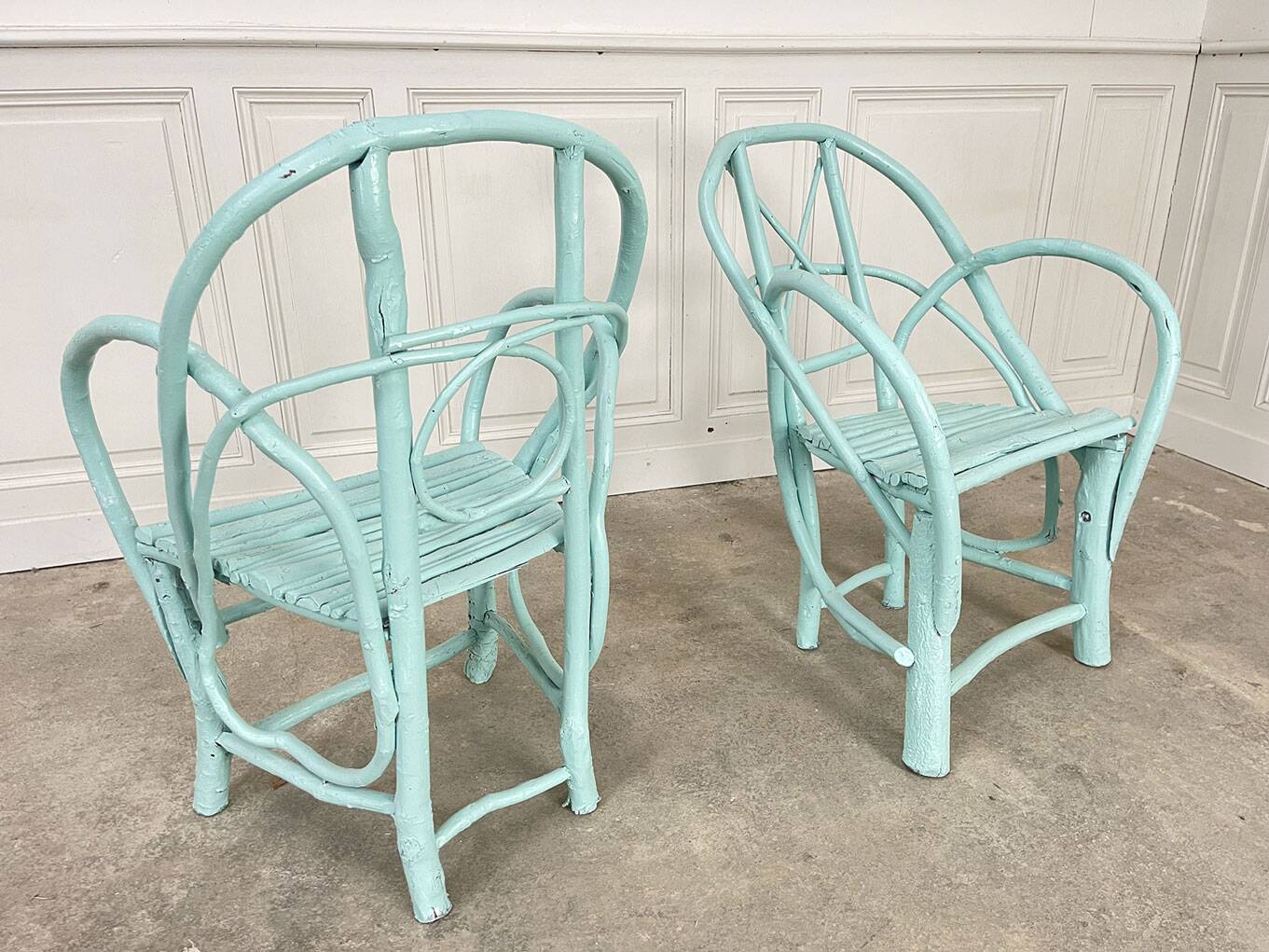 Fauteuils de jardin 1900