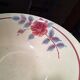 Large earthenware salad bowl with an old rose retro pattern from Hamage and Moulin des