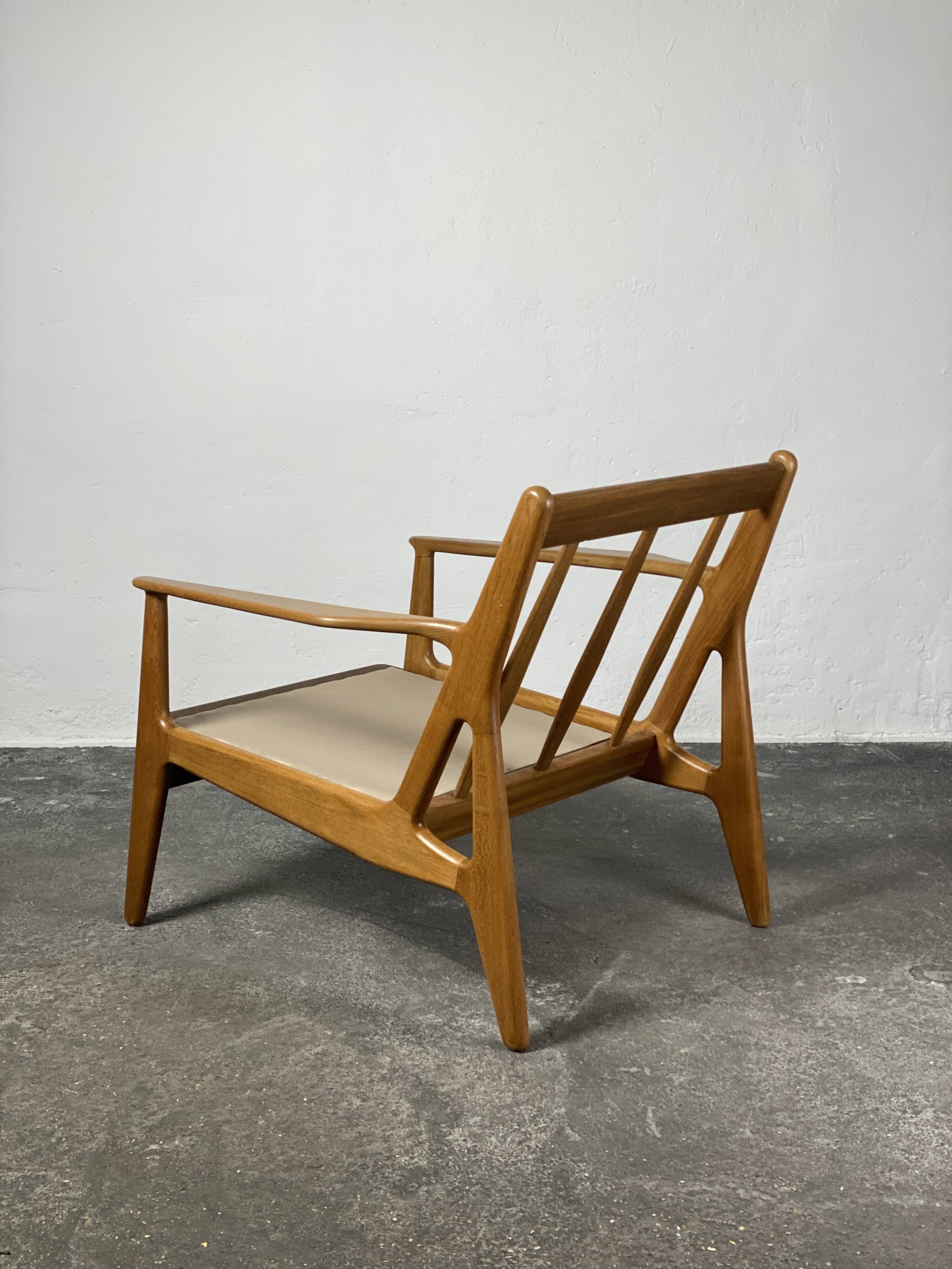 Lounge Chair Arne Vodder – Model No. 6 – Teak – Denmark, 1960s