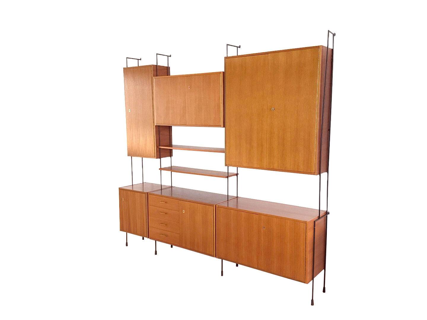 Vintage Omnia wall unit by Ernst Dieter Hilker, 1960s
