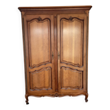 Louis XV style wardrobe in solid cherry wood