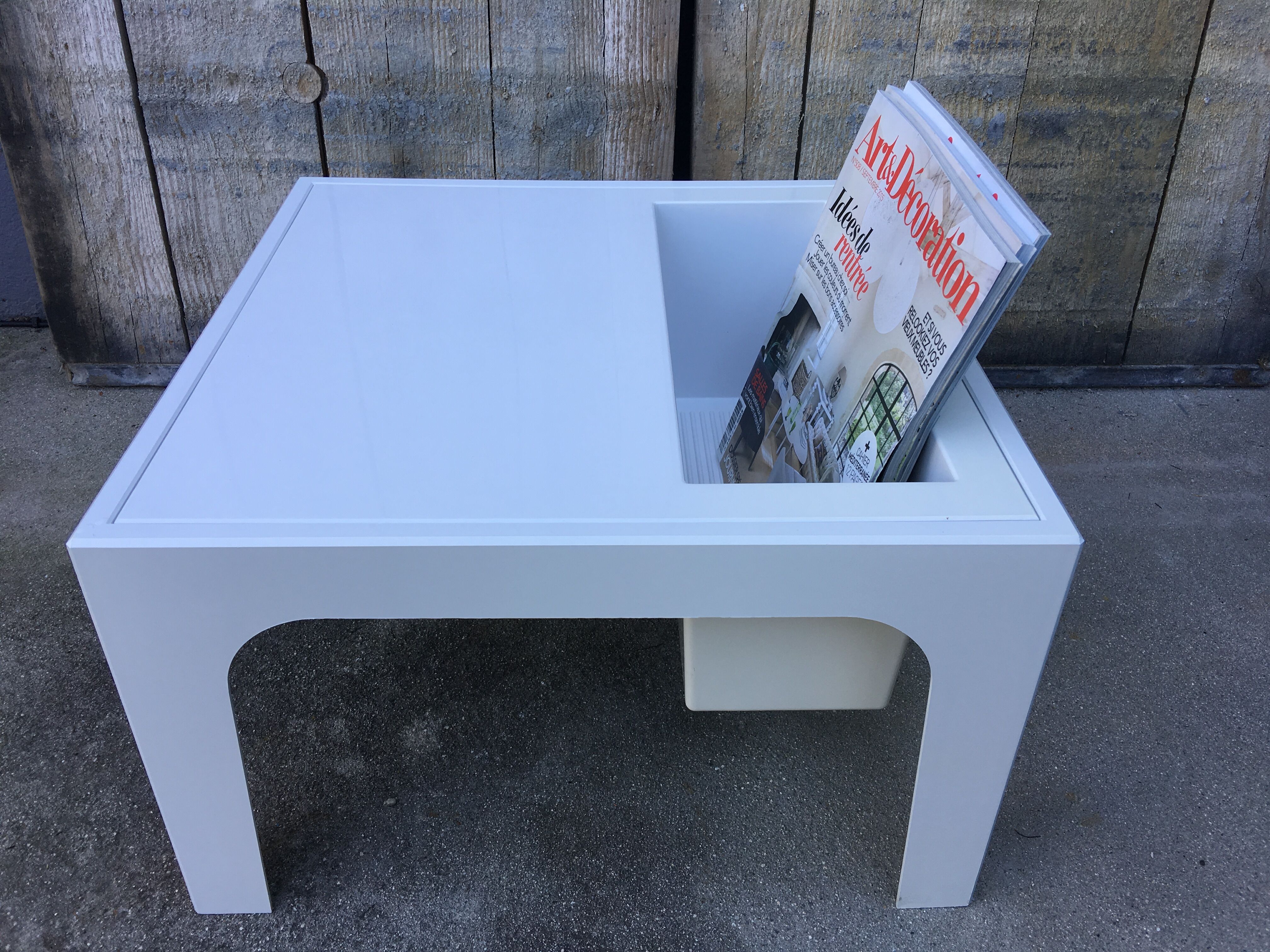 Table basse porte revues, Prisunic 1070
