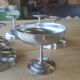6 antique stainless steel ice cream cups Remy Letang
