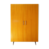 Modernist gilded oak cabinet circa 1960