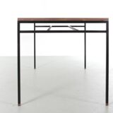 Cosmopol desk, walnut and steel. 120 x 60 cm