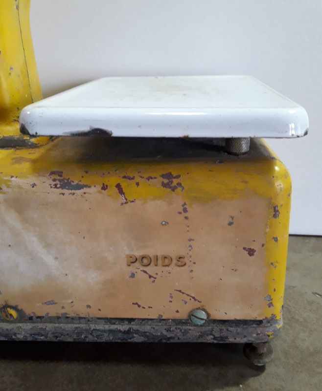 Great grocer's scale, old andré market gardener