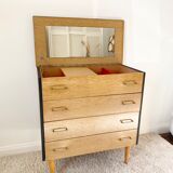 Vintage dressing table chest of drawers