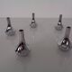 Chrome-Plated Candleholders by Quist, Germany, 1960s, Set of 5