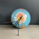 Vintage terrestrial globe Girard and Barrère - 1950s-60s - string base - Ref 1153