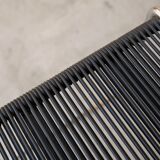 Black vintage scoubidou chair