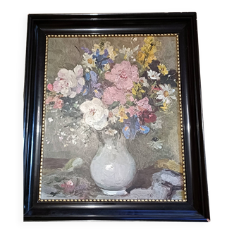 Reproduction nature morte fleurs