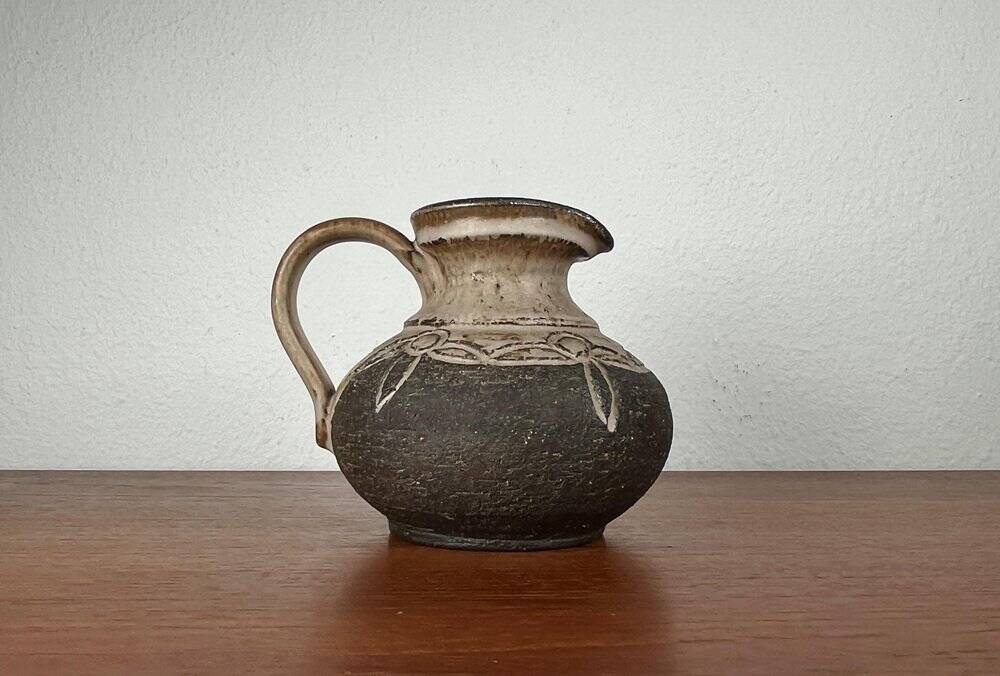 Carafe vase from the Danish pottery studio Lovemose, Denmark, 1960s.